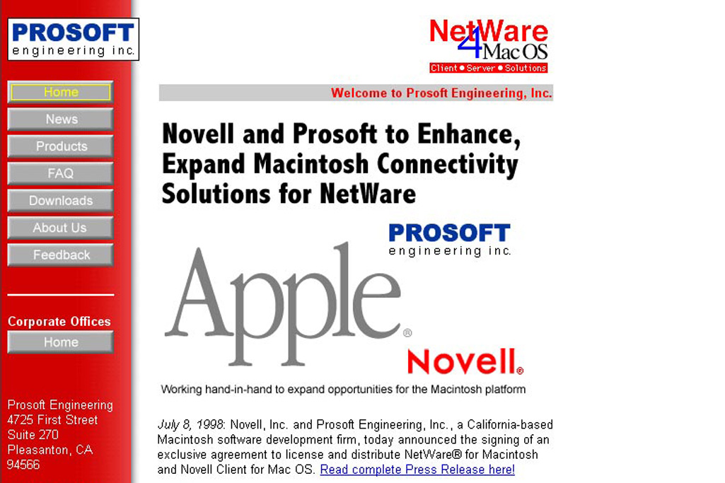 1998 Prosoft Engineering project